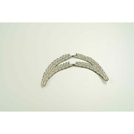 DOUBLE OAK LEAF SILVER